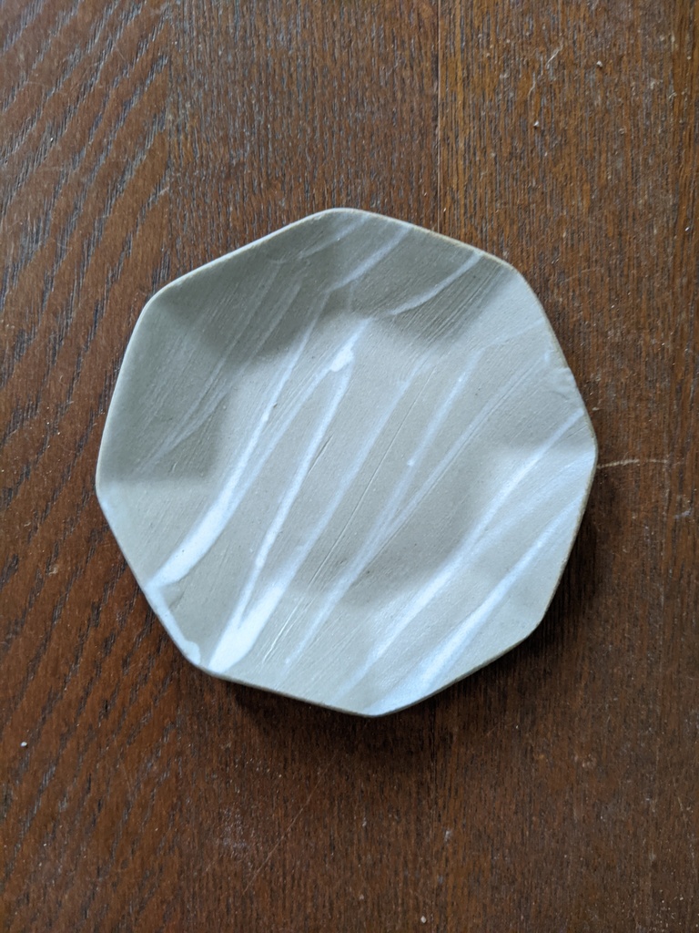 ８角豆皿　e