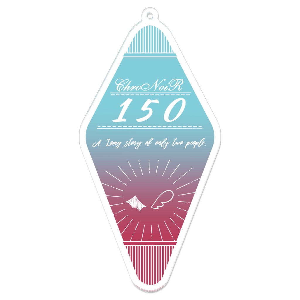 【非公式】モーテルキー風アクリルキーホルダー ChroNoiR.ver