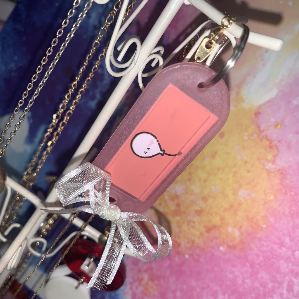 【キーホルダー】ふわふわ（🎈）