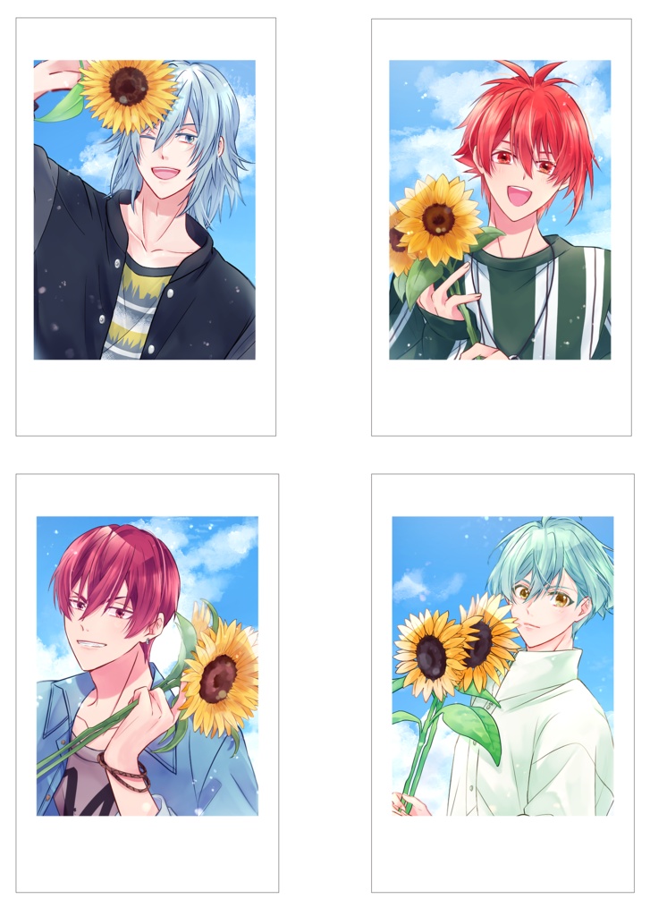 フォト風カードセット