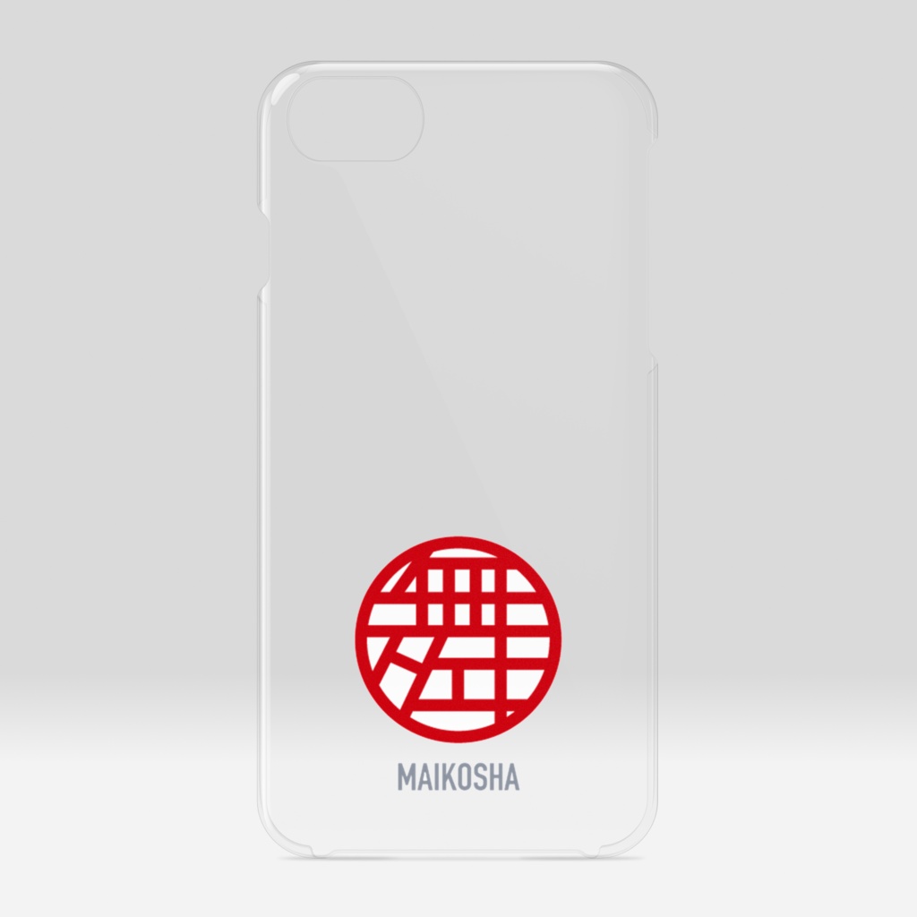 ロゴ クリアiPhoneケース （iPhone 6 / 7 / 8 / SE(第2・第3世代)）