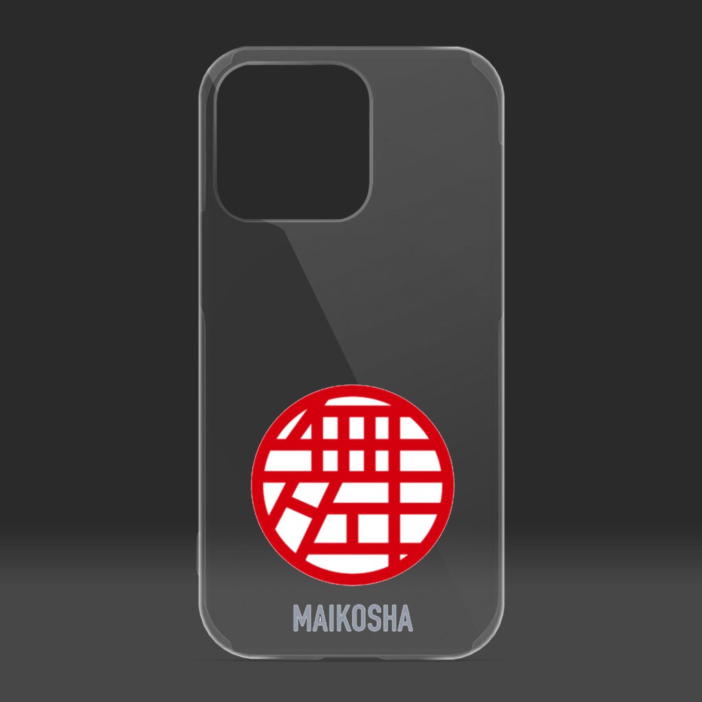 ロゴ クリアiPhoneケース (iPhone 13 Pro)