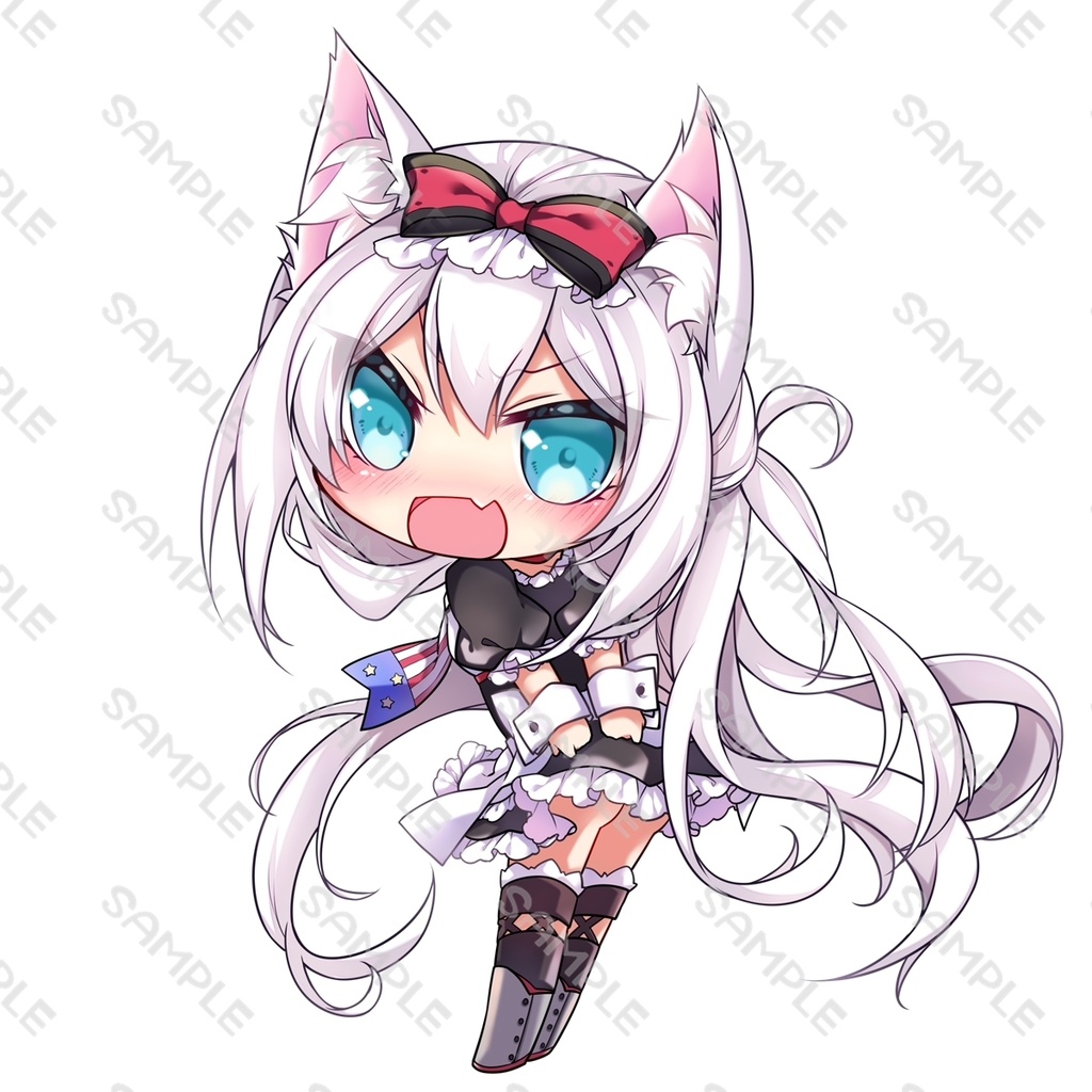 アズールレーン「シムス」「ハムマン」アクリルスタンドフィギュア