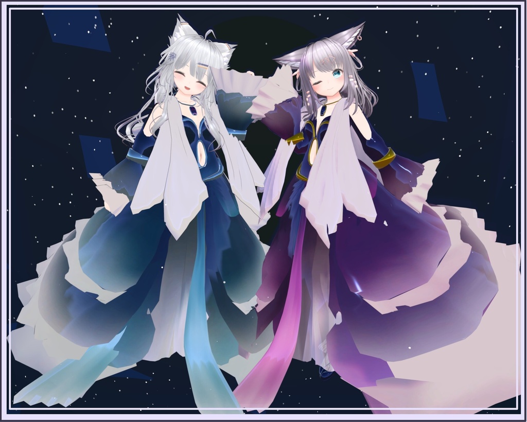 【ソレイル・リフレイン・フルーリア対応】歌姫ドレス