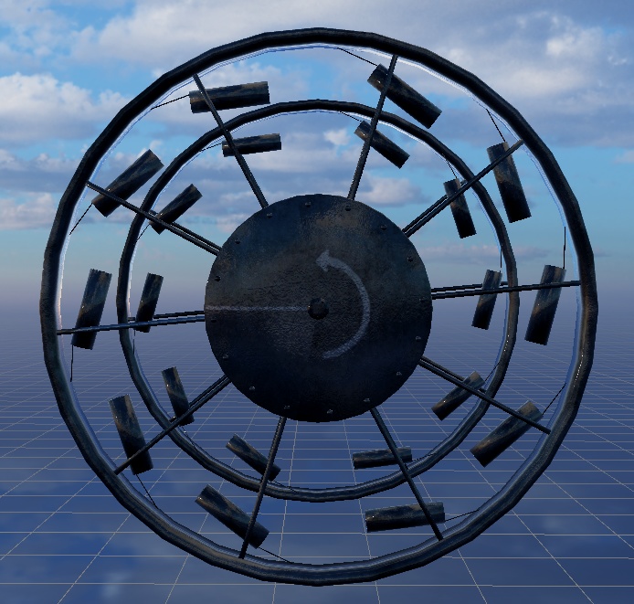 VRChat想定ー3Dアセットーパンジャンドラム