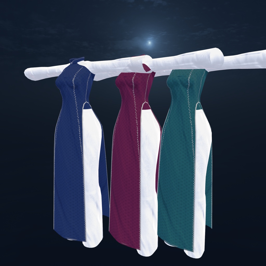 アオザイ【まるぼでぃ・狐薄対応】