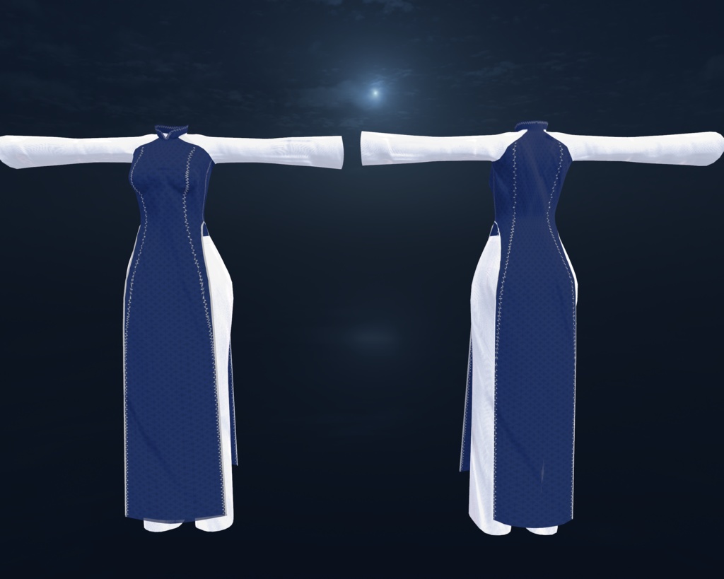 アオザイ【まるぼでぃ・狐薄対応】