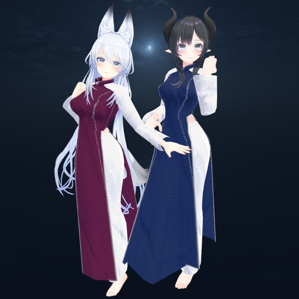 アオザイ【まるぼでぃ・狐薄対応】