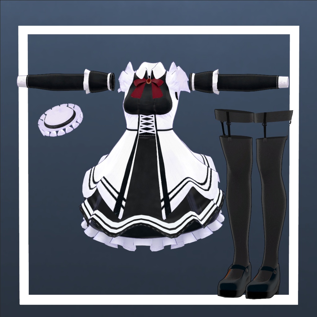 複数アバター対応『路地裏メイド』