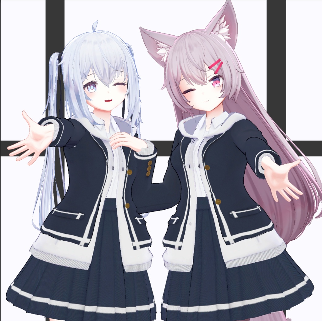 複数アバター対応【秋制服ーAutumn Uniform-】