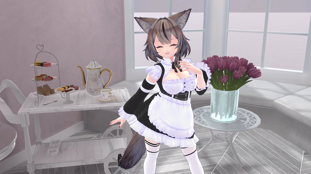 【複数アバター対応】おはツイメイド♡