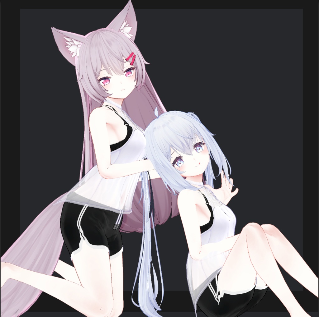 【複数アバター対応】LaSiesta~ドキッ!!良い匂いがしそうな清楚なお姉さんが着ていて欲しい部屋着、透けもあるよ〜