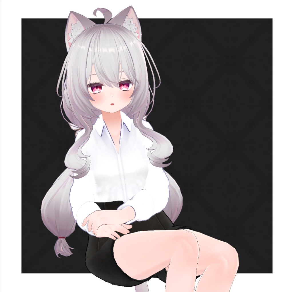 【複数アバター対応】RoomCasual~ドキッ!良い匂いがしそうなお姉さんが着ていてほしい家庭教師っぽい衣装~