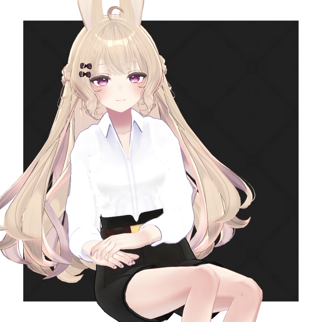 【複数アバター対応】RoomCasual~ドキッ!良い匂いがしそうなお姉さんが着ていてほしい家庭教師っぽい衣装~