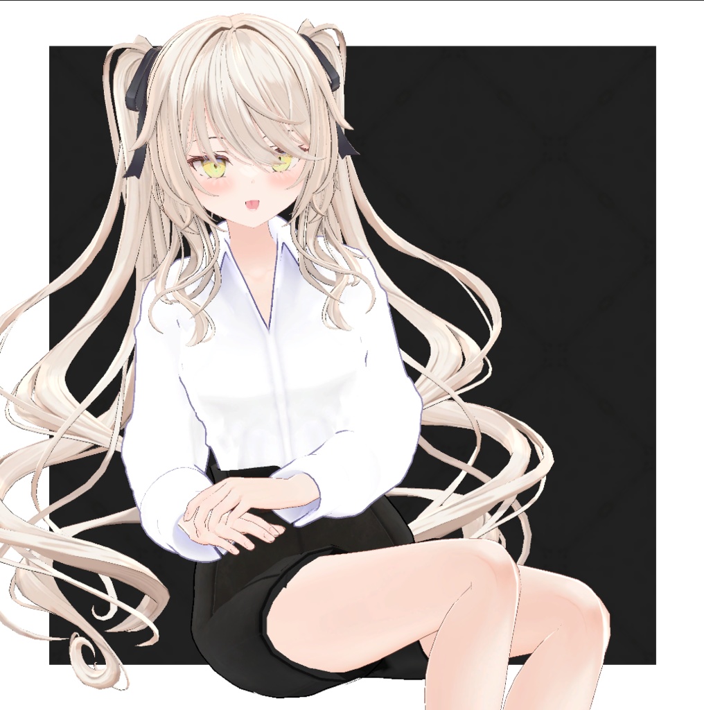 【複数アバター対応】RoomCasual~ドキッ!良い匂いがしそうなお姉さんが着ていてほしい家庭教師っぽい衣装~