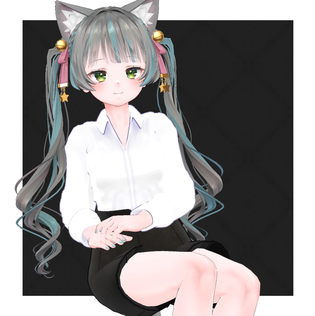 【複数アバター対応】RoomCasual~ドキッ!良い匂いがしそうなお姉さんが着ていてほしい家庭教師っぽい衣装~