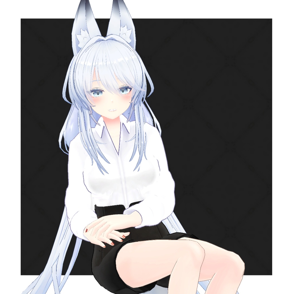 【複数アバター対応】RoomCasual~ドキッ!良い匂いがしそうなお姉さんが着ていてほしい家庭教師っぽい衣装~