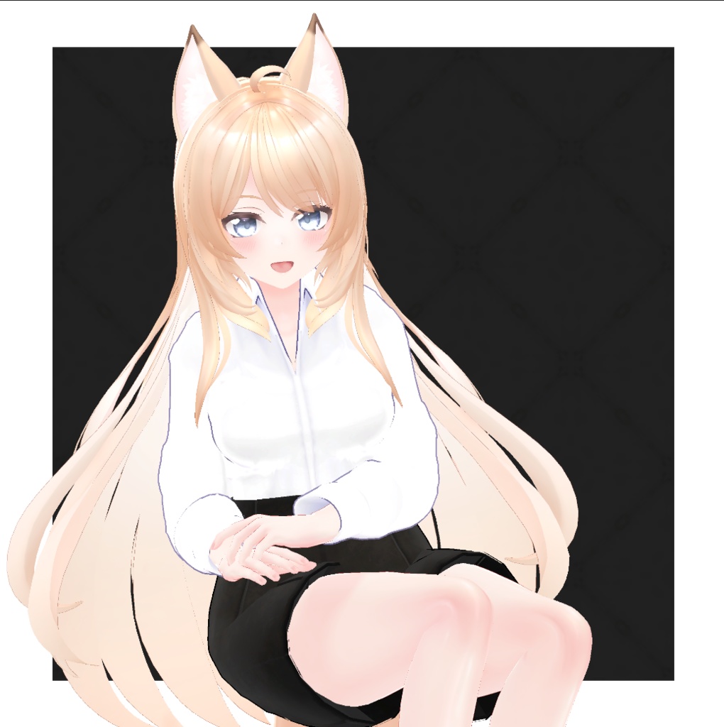 【複数アバター対応】RoomCasual~ドキッ!良い匂いがしそうなお姉さんが着ていてほしい家庭教師っぽい衣装~