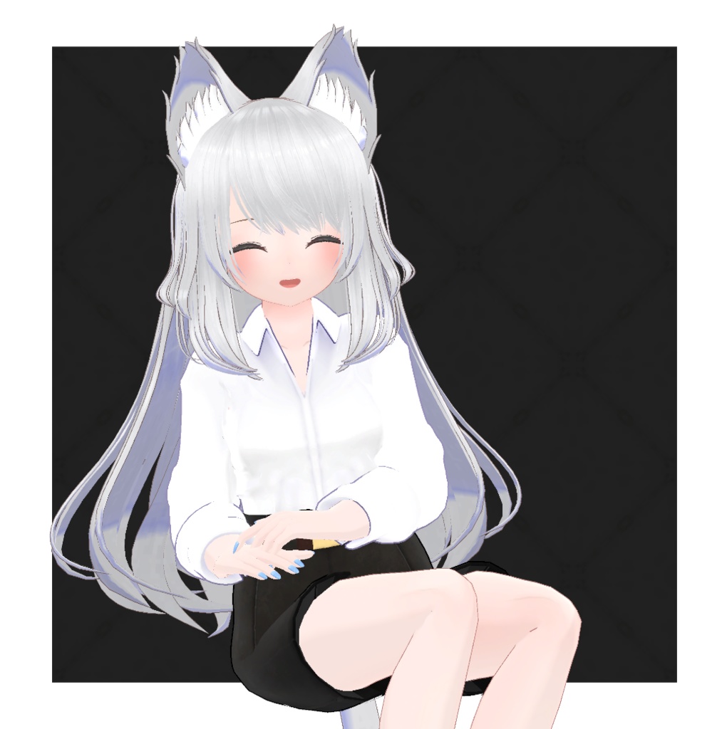 【複数アバター対応】RoomCasual~ドキッ!良い匂いがしそうなお姉さんが着ていてほしい家庭教師っぽい衣装~