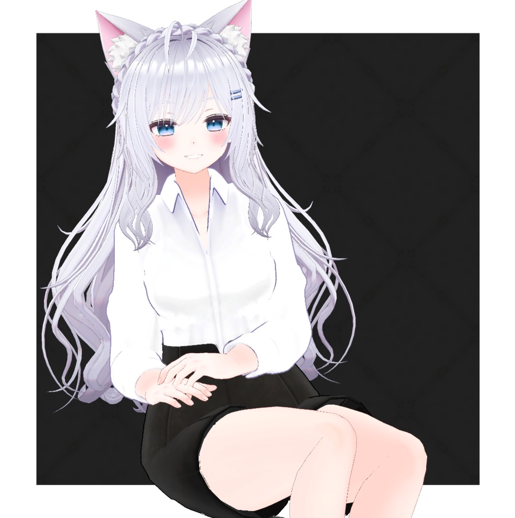 【複数アバター対応】RoomCasual~ドキッ!良い匂いがしそうなお姉さんが着ていてほしい家庭教師っぽい衣装~