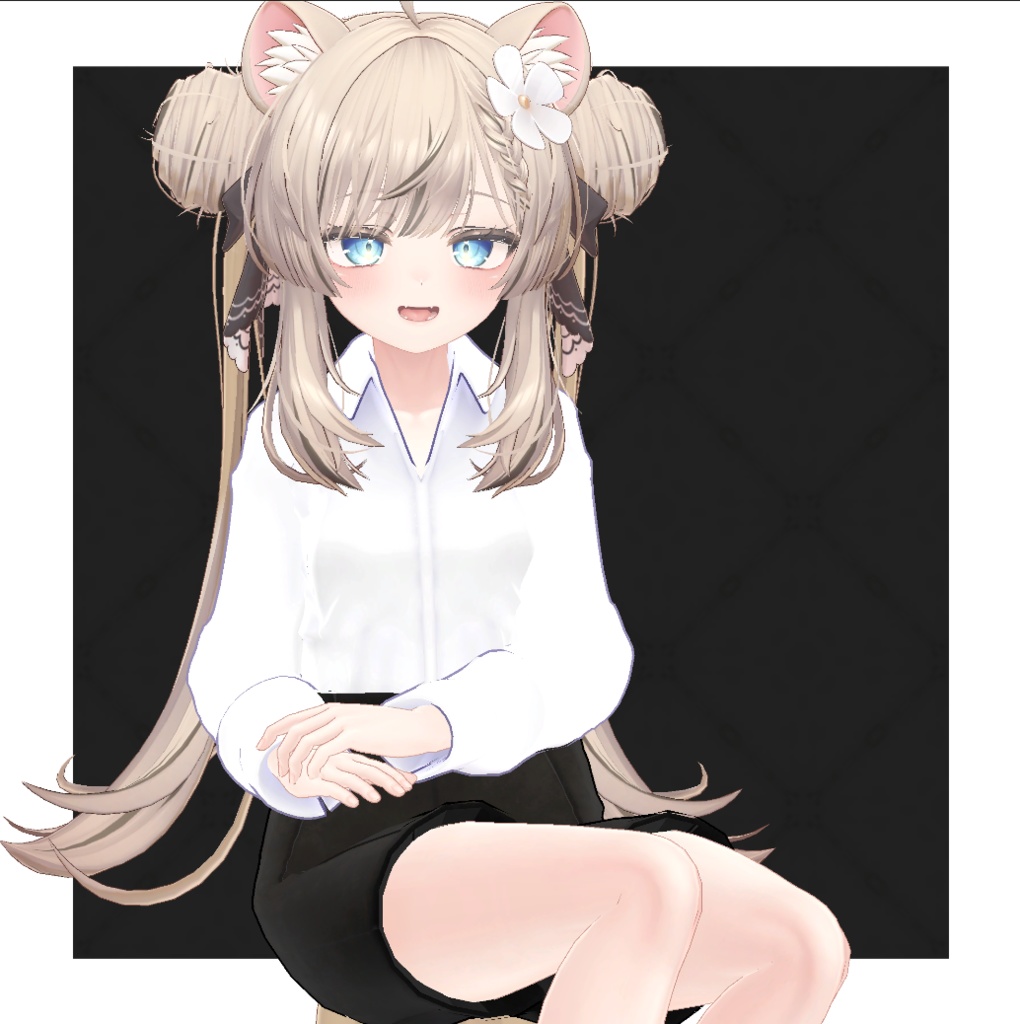 【複数アバター対応】RoomCasual~ドキッ!良い匂いがしそうなお姉さんが着ていてほしい家庭教師っぽい衣装~