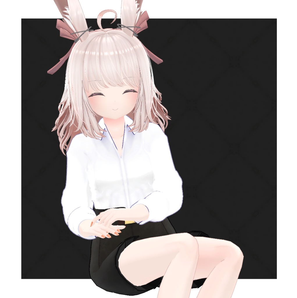 【複数アバター対応】RoomCasual~ドキッ!良い匂いがしそうなお姉さんが着ていてほしい家庭教師っぽい衣装~