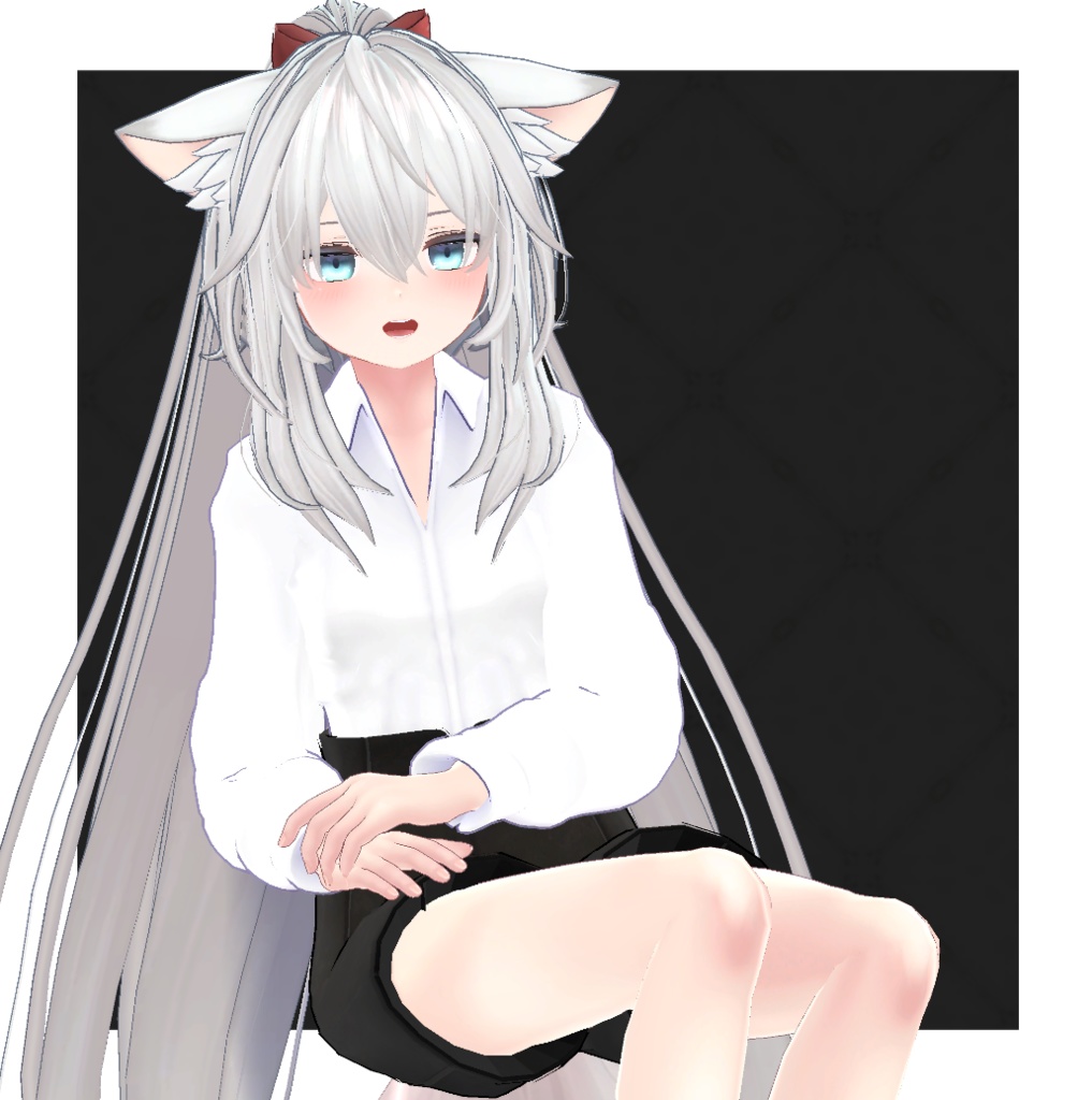 【複数アバター対応】RoomCasual~ドキッ!良い匂いがしそうなお姉さんが着ていてほしい家庭教師っぽい衣装~