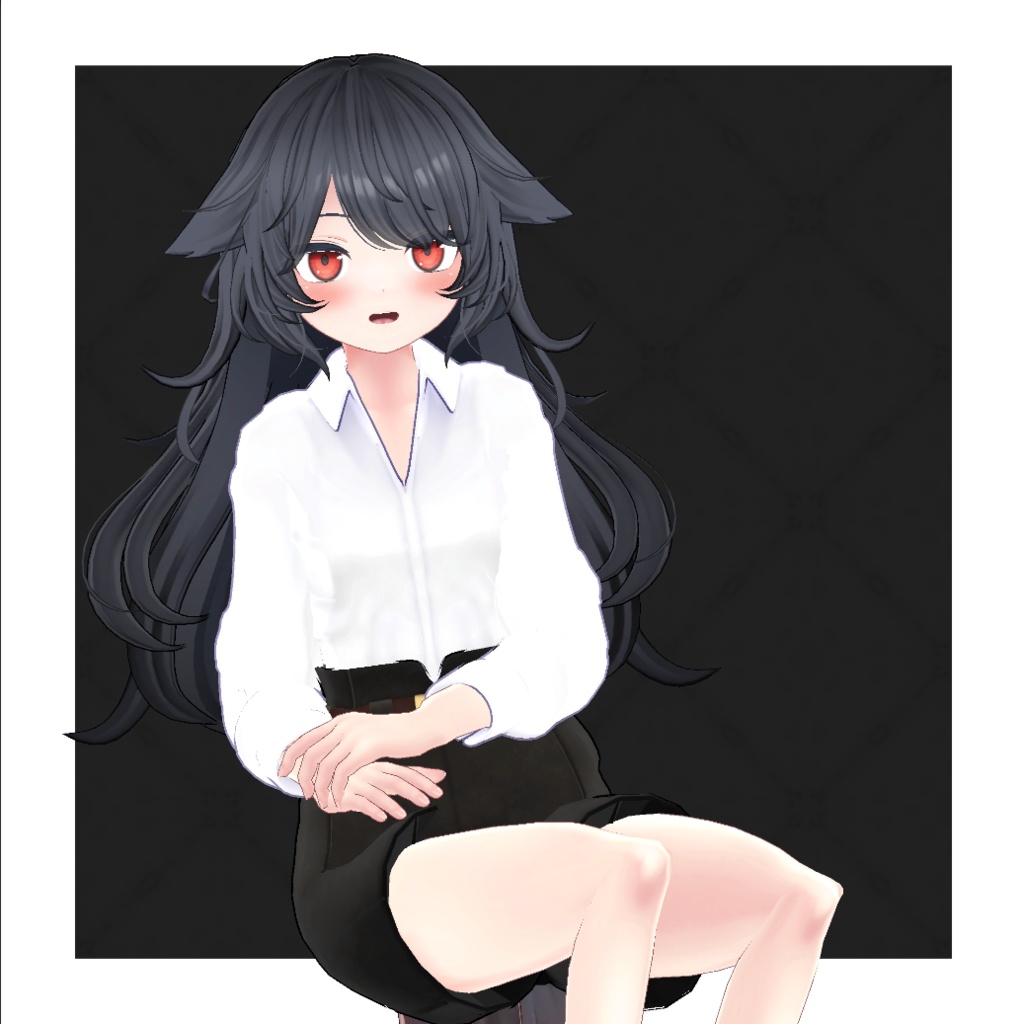 【複数アバター対応】RoomCasual~ドキッ!良い匂いがしそうなお姉さんが着ていてほしい家庭教師っぽい衣装~