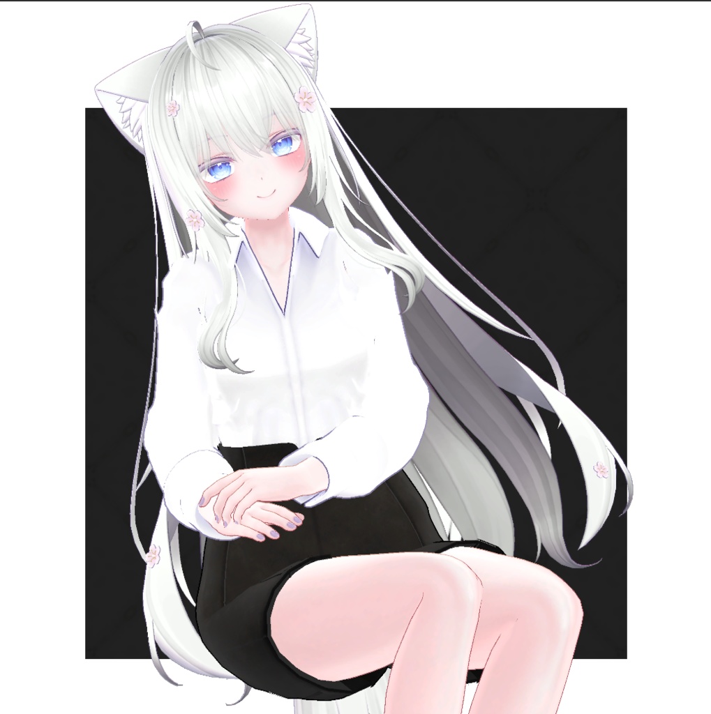 【複数アバター対応】RoomCasual~ドキッ!良い匂いがしそうなお姉さんが着ていてほしい家庭教師っぽい衣装~