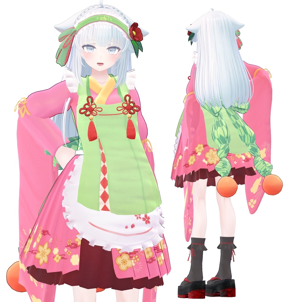 複数アバター対応【もち巫女】