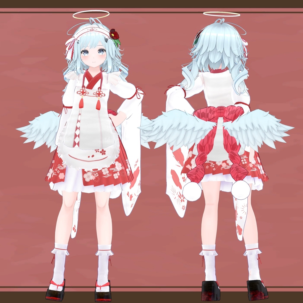 複数アバター対応【もち巫女】