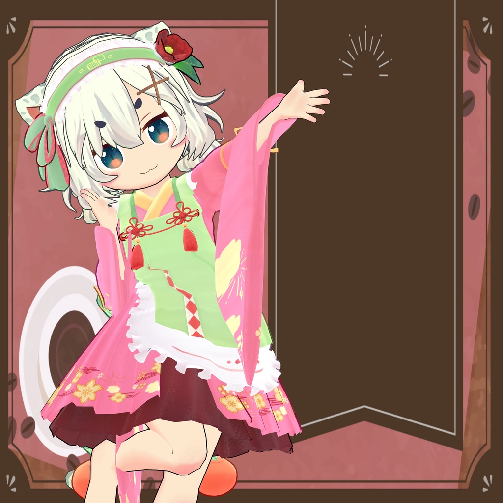 複数アバター対応【もち巫女】