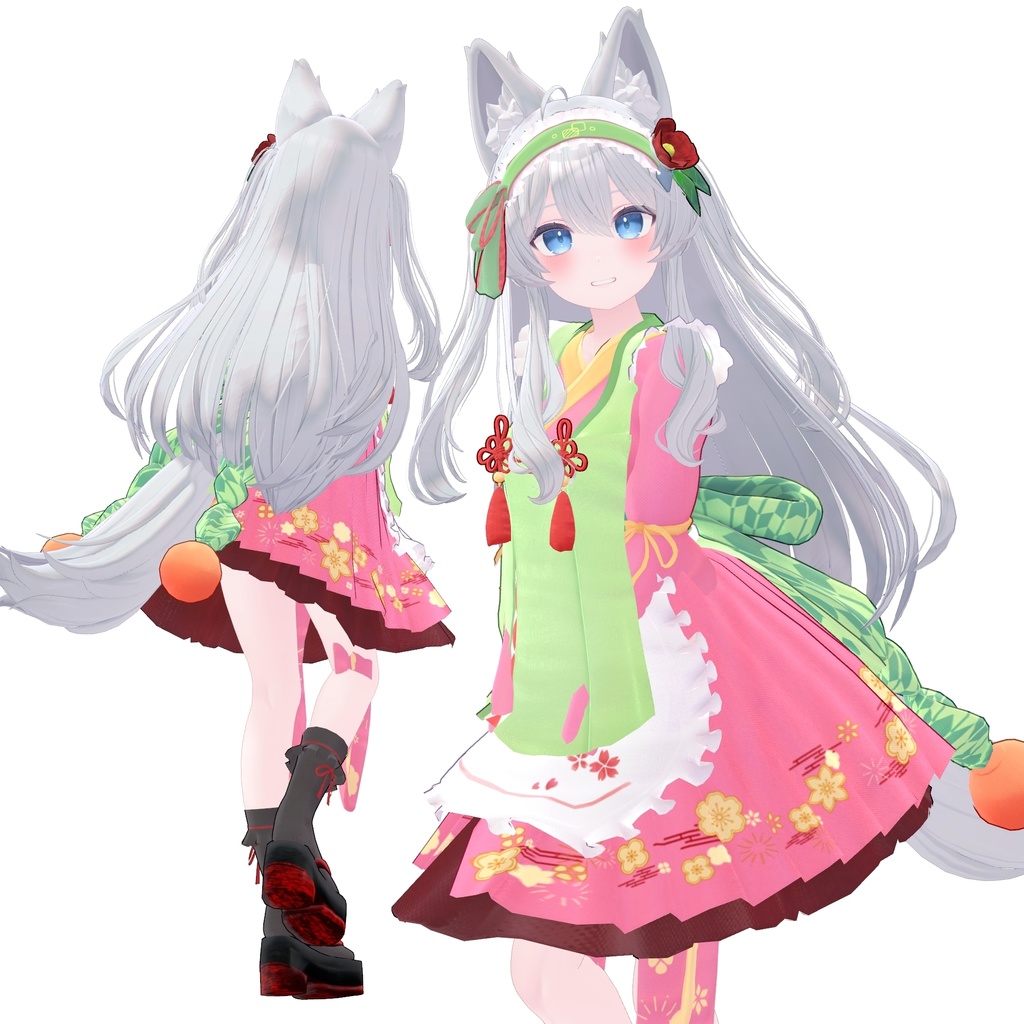 複数アバター対応【もち巫女】