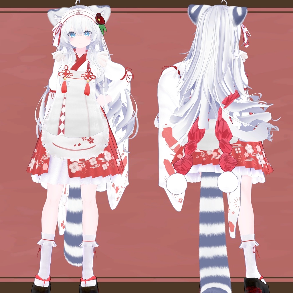 複数アバター対応【もち巫女】