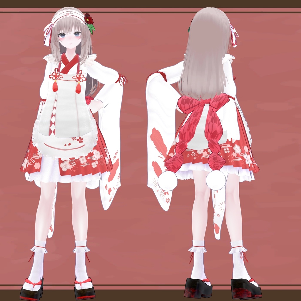 複数アバター対応【もち巫女】