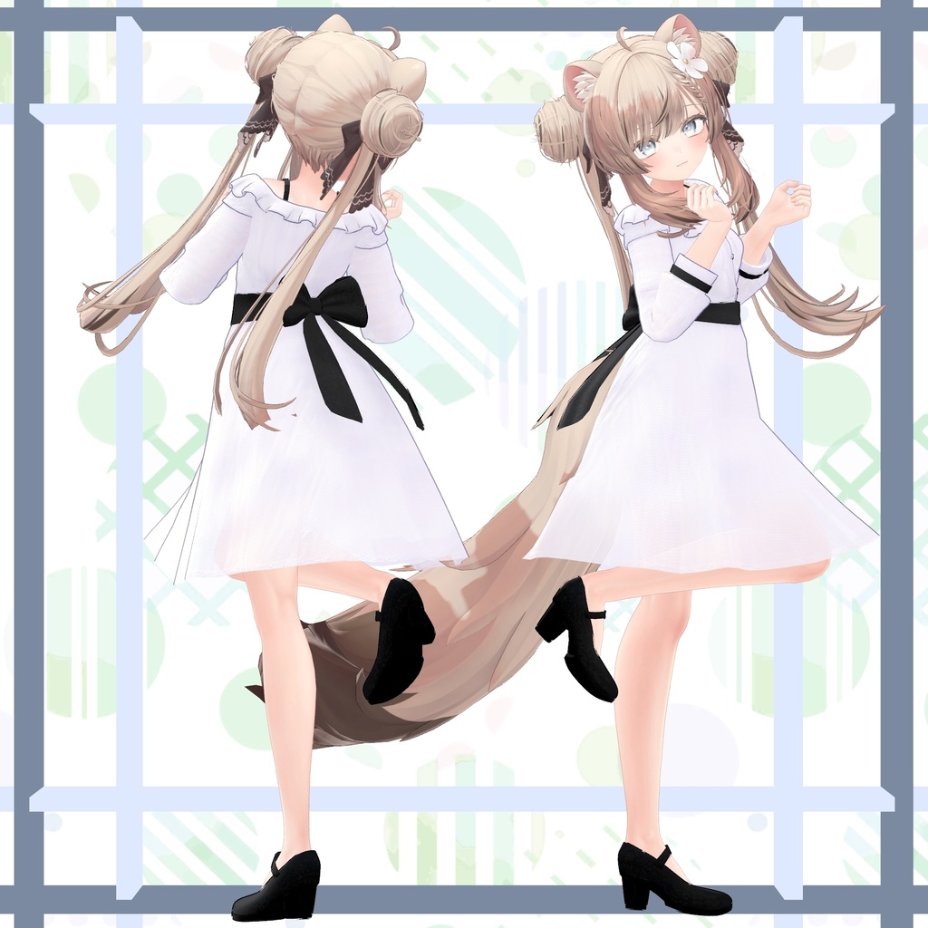 【複数アバター対応】#LaFlare.~ドキッ!!良い匂いがしそうなお姉さんがデートで着てそうなおしゃれ衣装~