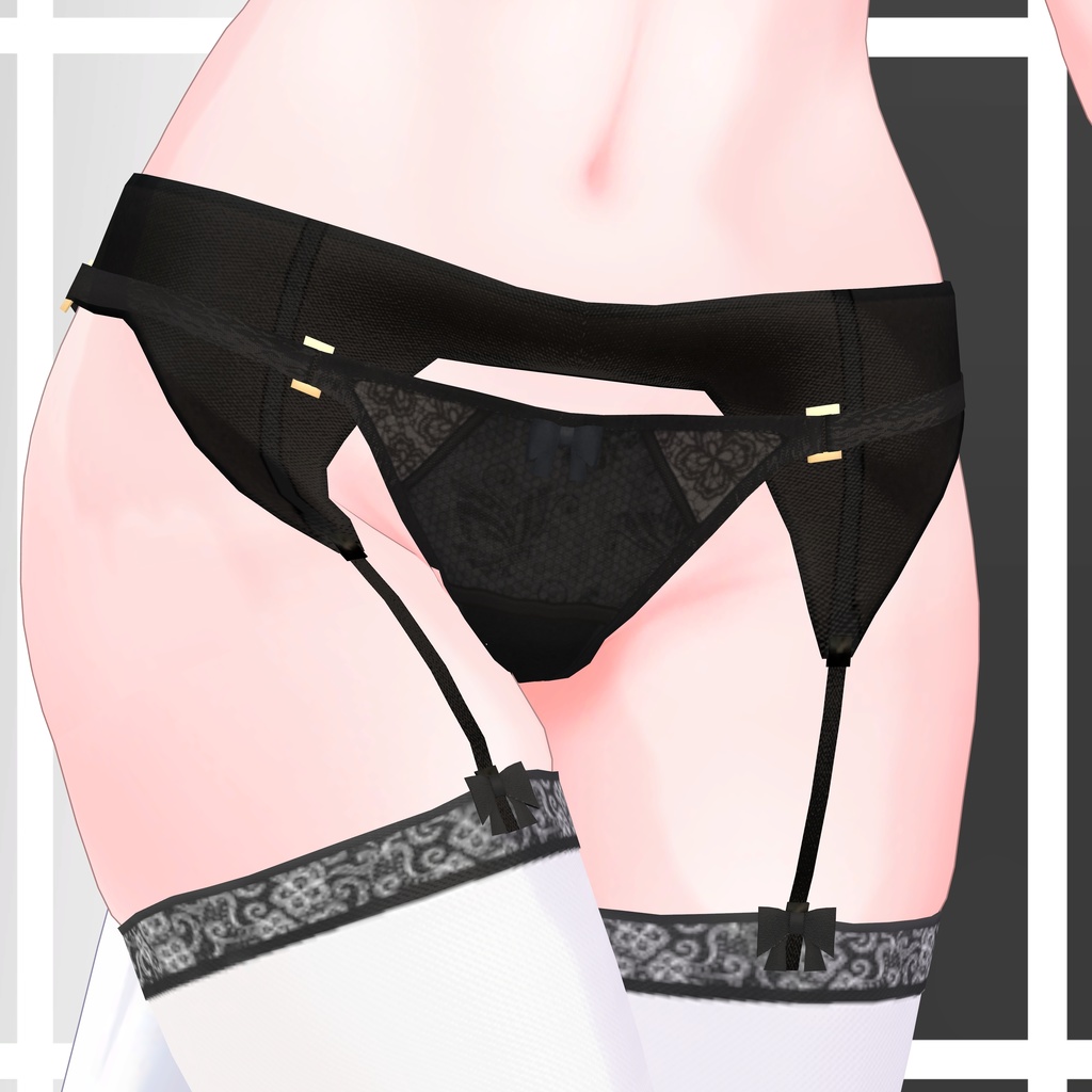 【お狐学園制服】複数アバター対応