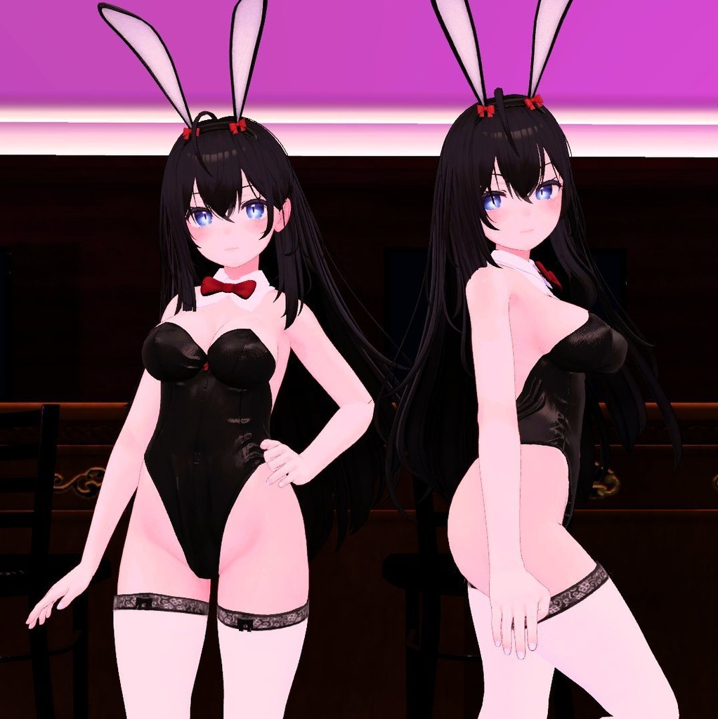 【お狐学園制服】複数アバター対応