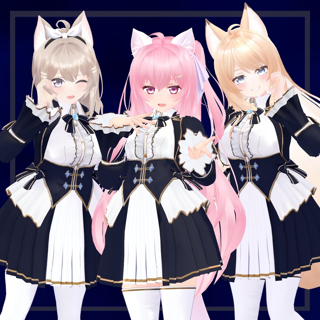 複数アバター対応【IDOLISH-KNIGHT】 - OKITUNELAND - BOOTH