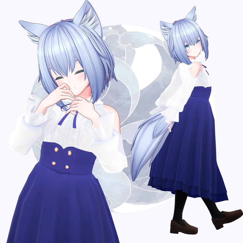 【複数アバター対応】お姉さんコーデ