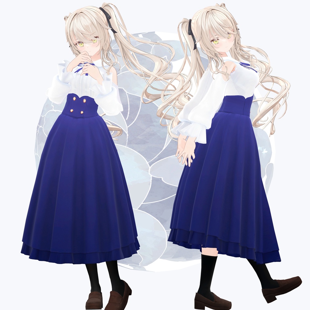 【複数アバター対応】お姉さんコーデ