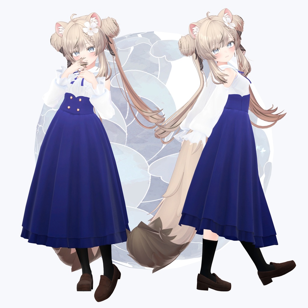 【複数アバター対応】お姉さんコーデ