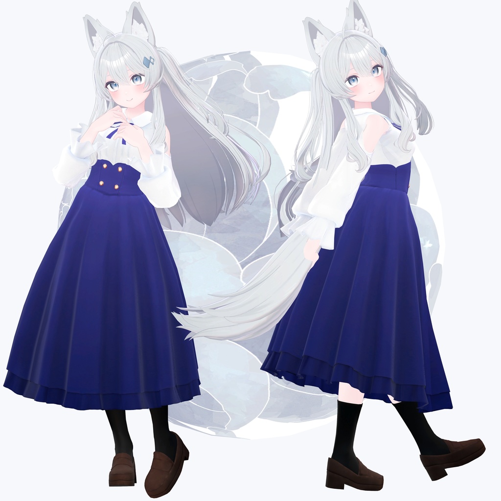 【複数アバター対応】お姉さんコーデ