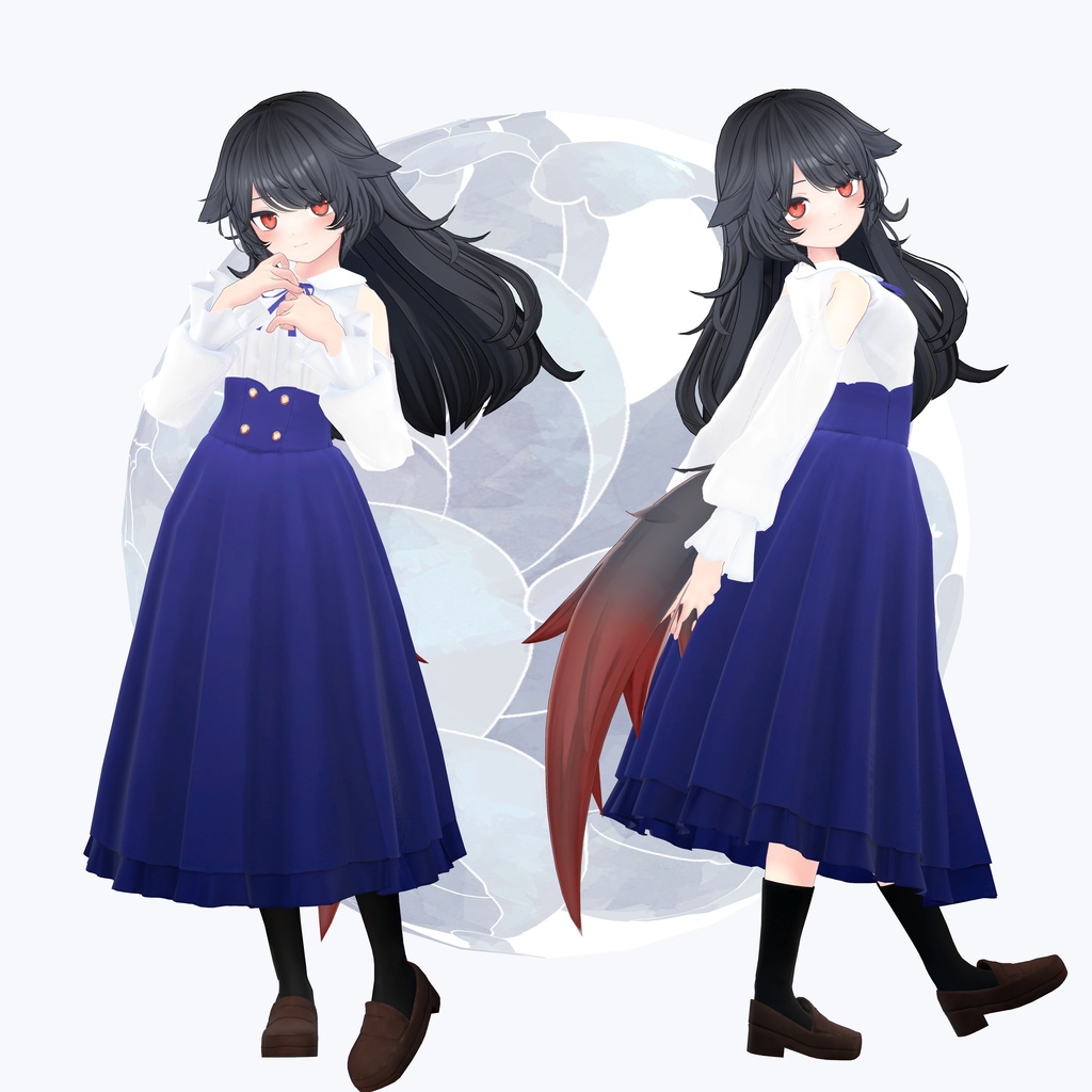 【複数アバター対応】お姉さんコーデ