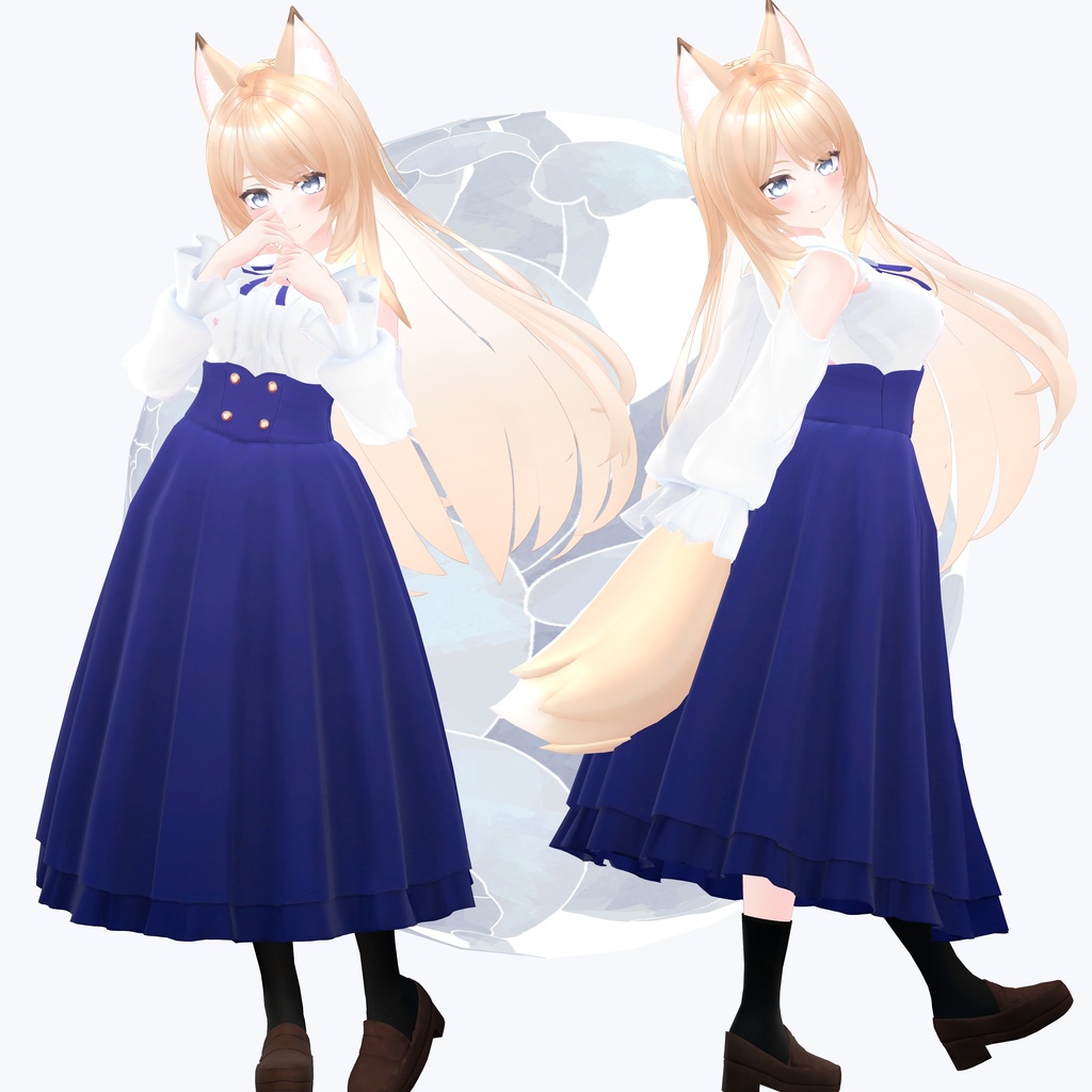 【複数アバター対応】お姉さんコーデ