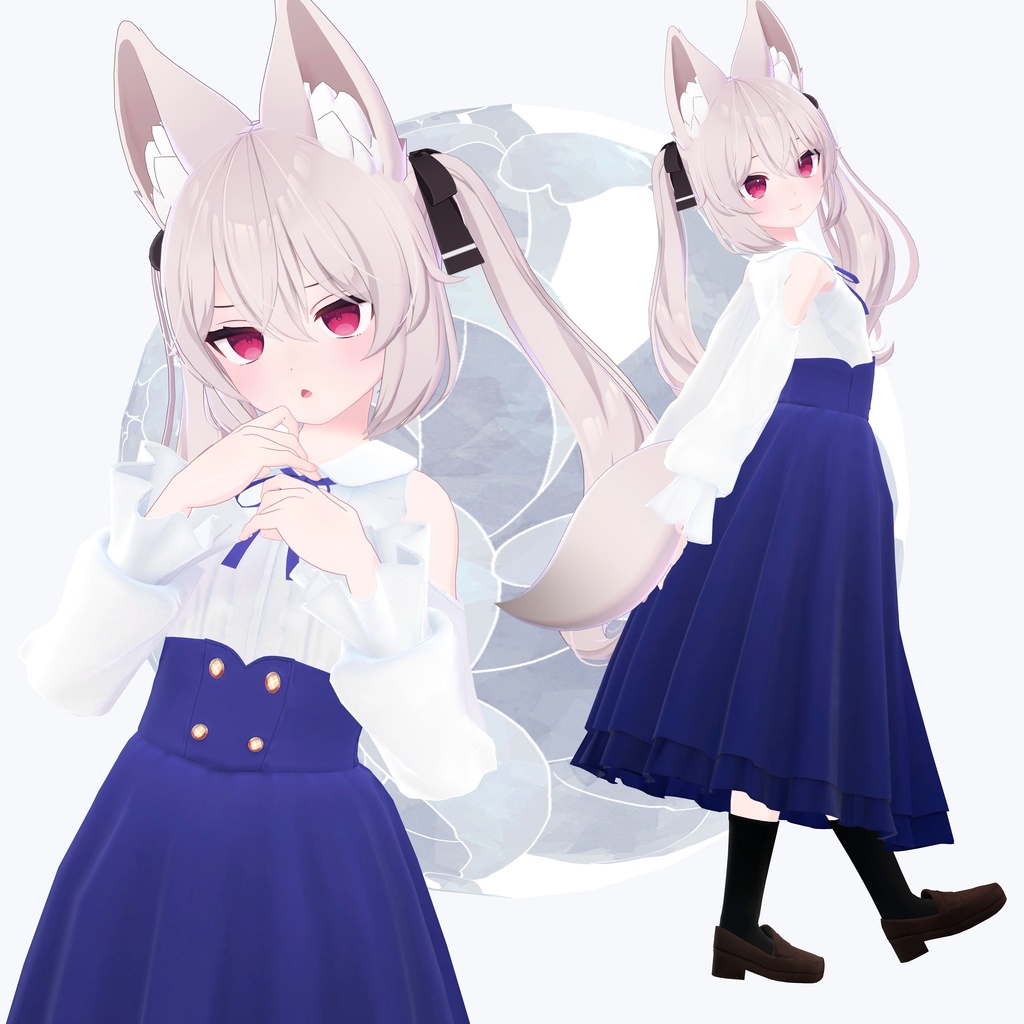 【複数アバター対応】お姉さんコーデ