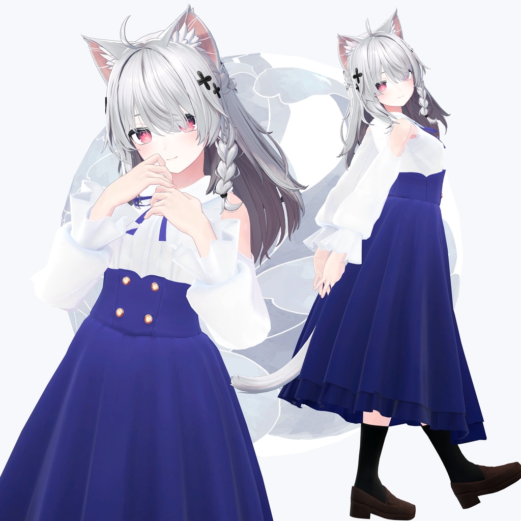 【複数アバター対応】お姉さんコーデ