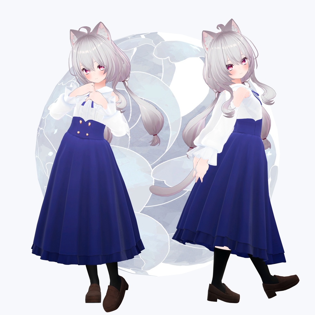 【複数アバター対応】お姉さんコーデ