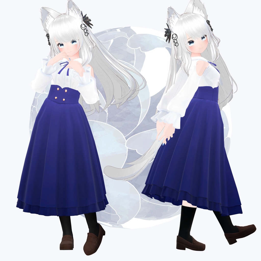 【複数アバター対応】お姉さんコーデ