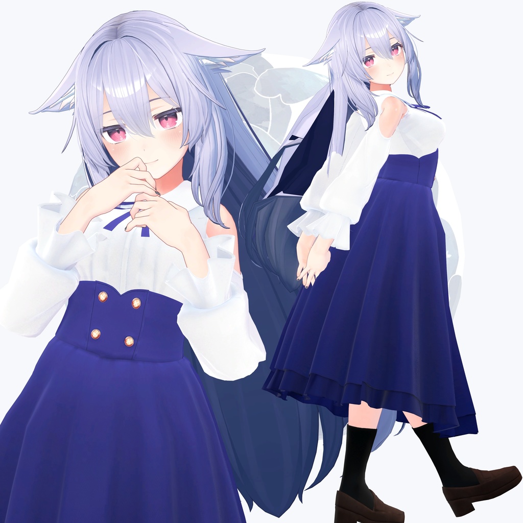 【複数アバター対応】お姉さんコーデ